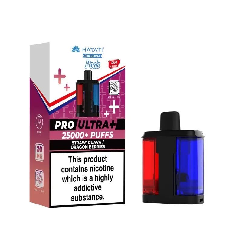 Hayati Pro Ultra Plus 25K Prefilled Pods