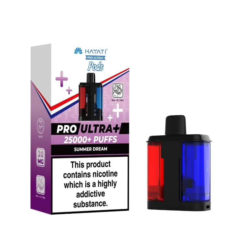 Hayati Pro Ultra Plus 25K Prefilled Pods