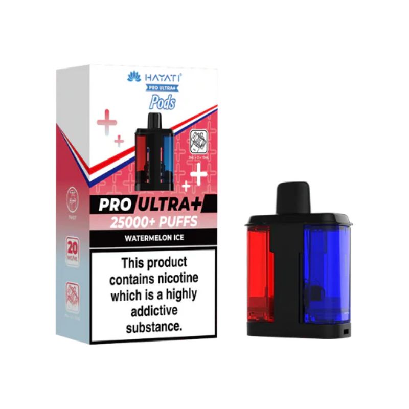 Hayati Pro Ultra Plus 25K Prefilled Pods