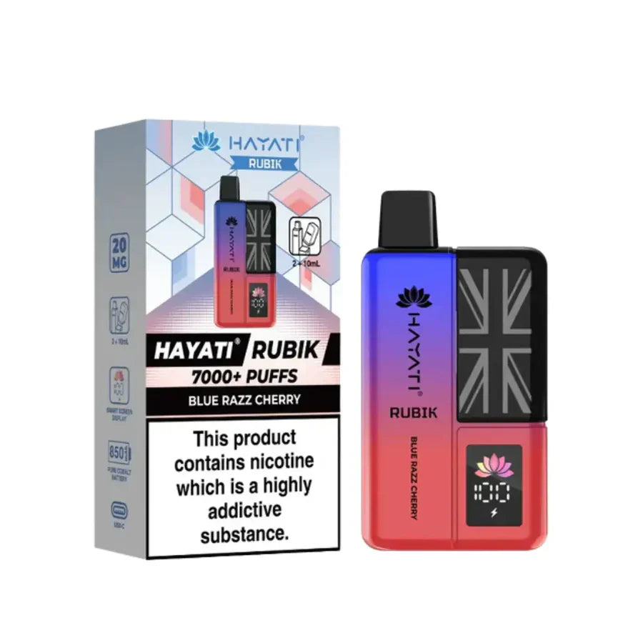 Hayati Rubik 7000 Prefilled Vape Kit 7K Puffs 20mg