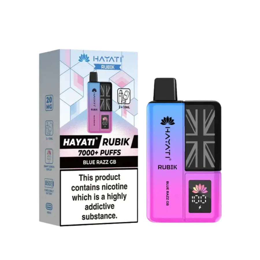 Hayati Rubik 7000 Prefilled Vape Kit 7K Puffs 20mg