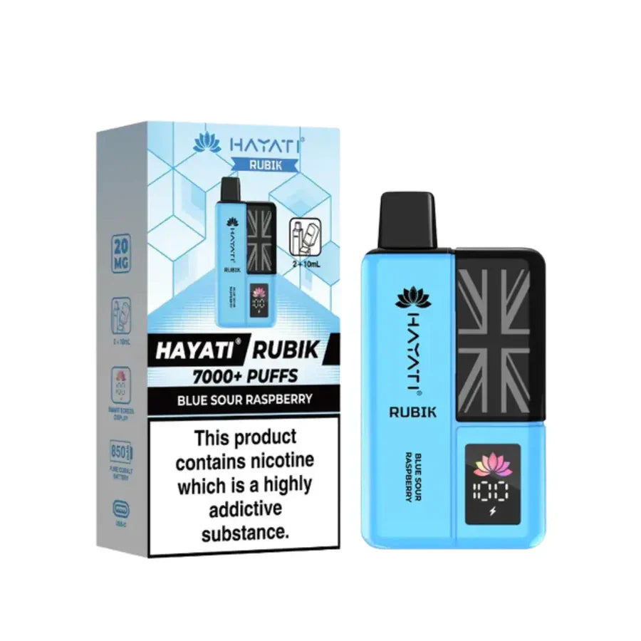 Hayati Rubik 7000 Prefilled Vape Kit 7K Puffs 20mg