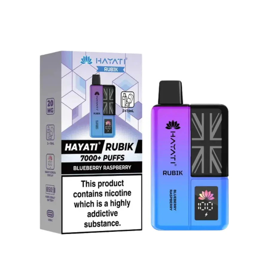 Hayati Rubik 7000 Prefilled Vape Kit 7K Puffs 20mg