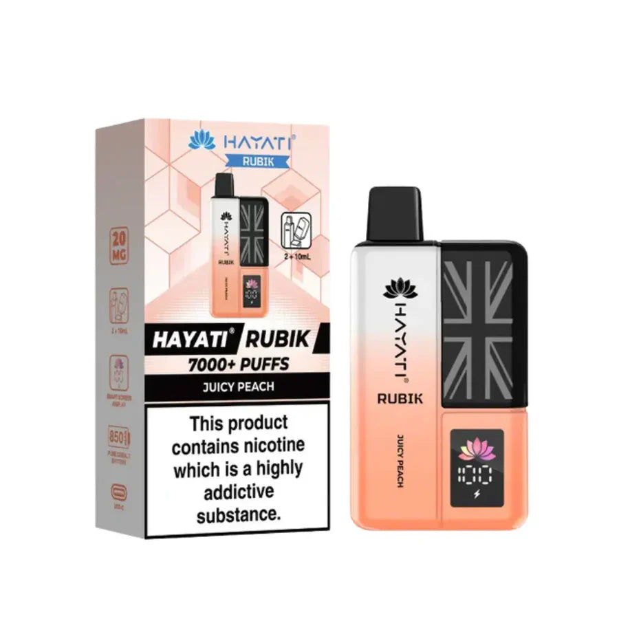 Hayati Rubik 7000 Prefilled Vape Kit 7K Puffs 20mg