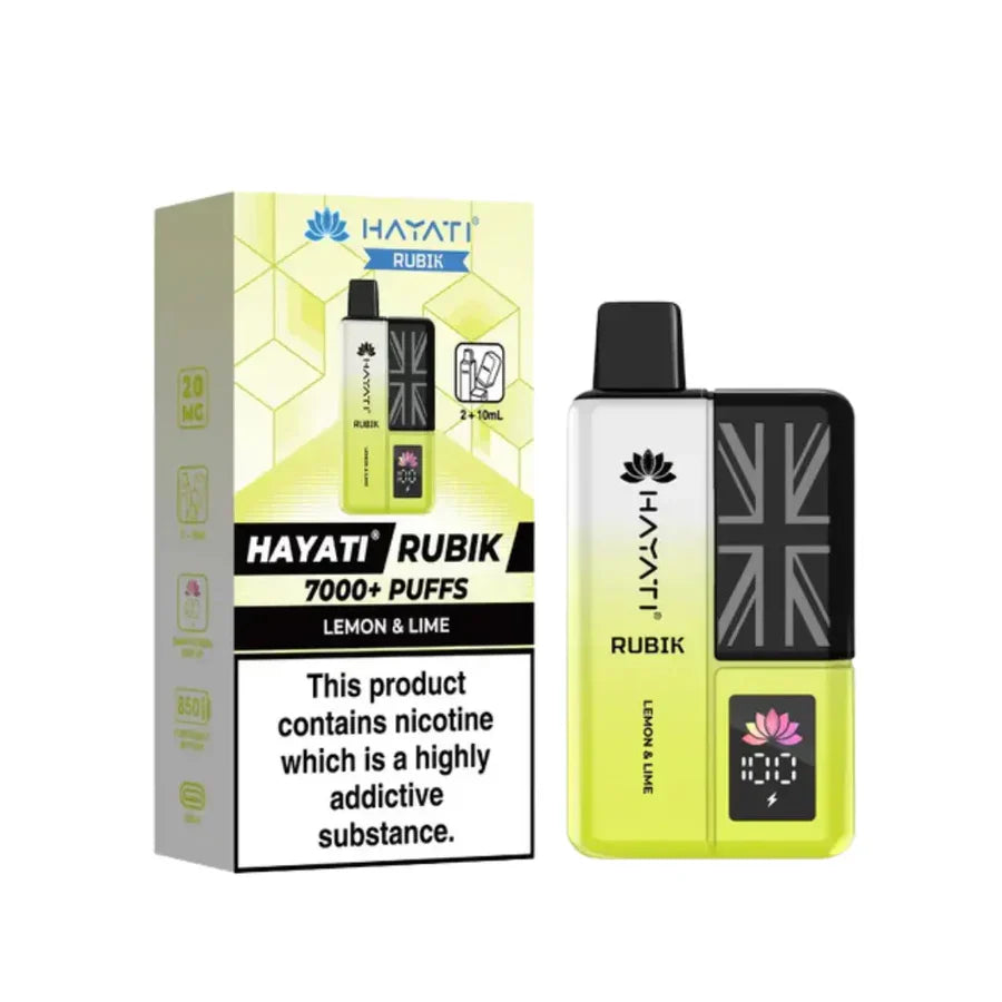 Hayati Rubik 7000 Prefilled Vape Kit 7K Puffs 20mg