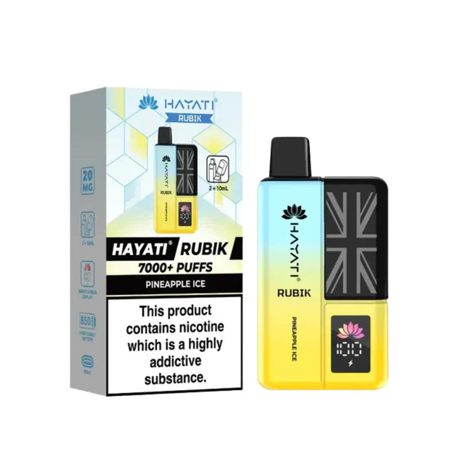 Hayati Rubik 7000 Prefilled Vape Kit 7K Puffs 20mg