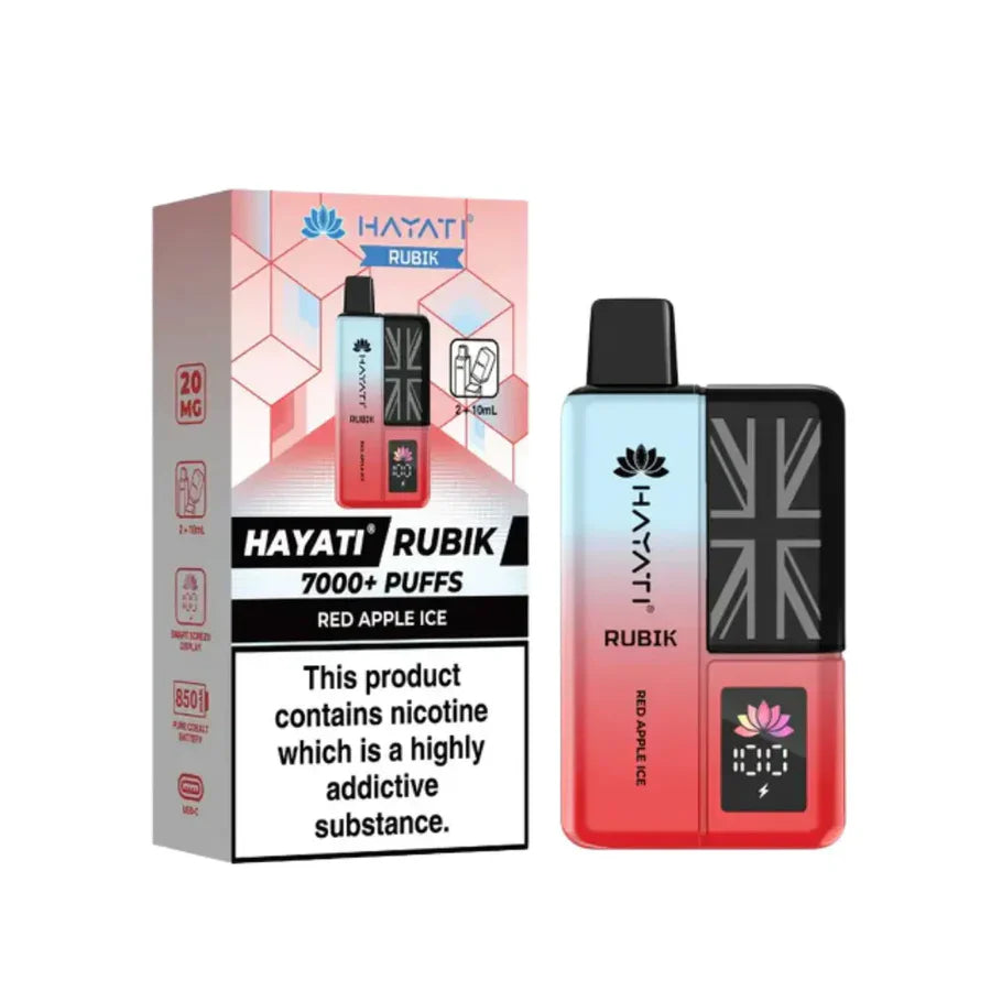 Hayati Rubik 7000 Prefilled Vape Kit 7K Puffs 20mg