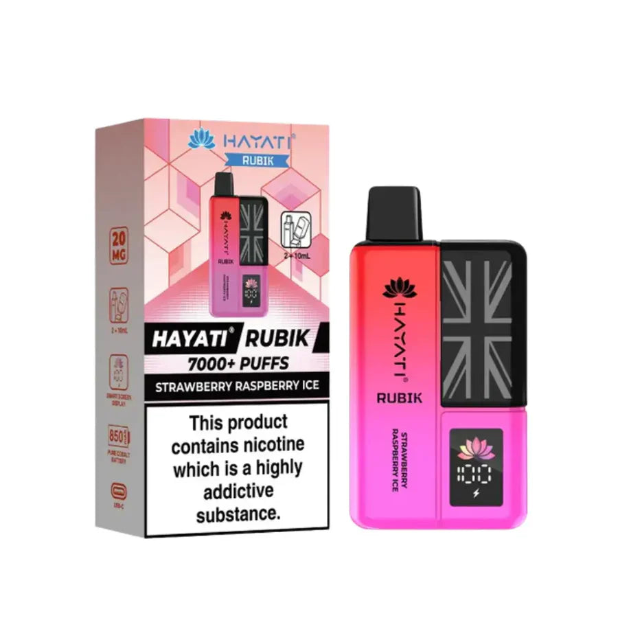 Hayati Rubik 7000 Prefilled Vape Kit 7K Puffs 20mg