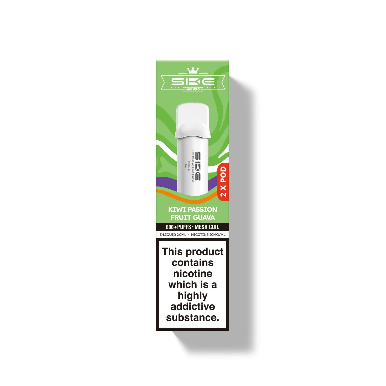 SKE Pro 600 Prefilled Pods