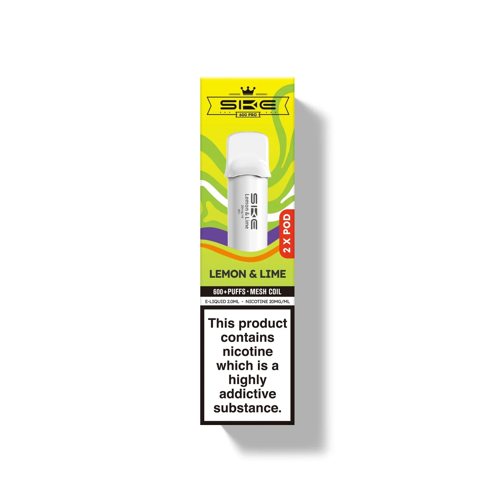 SKE Pro 600 Prefilled Pods