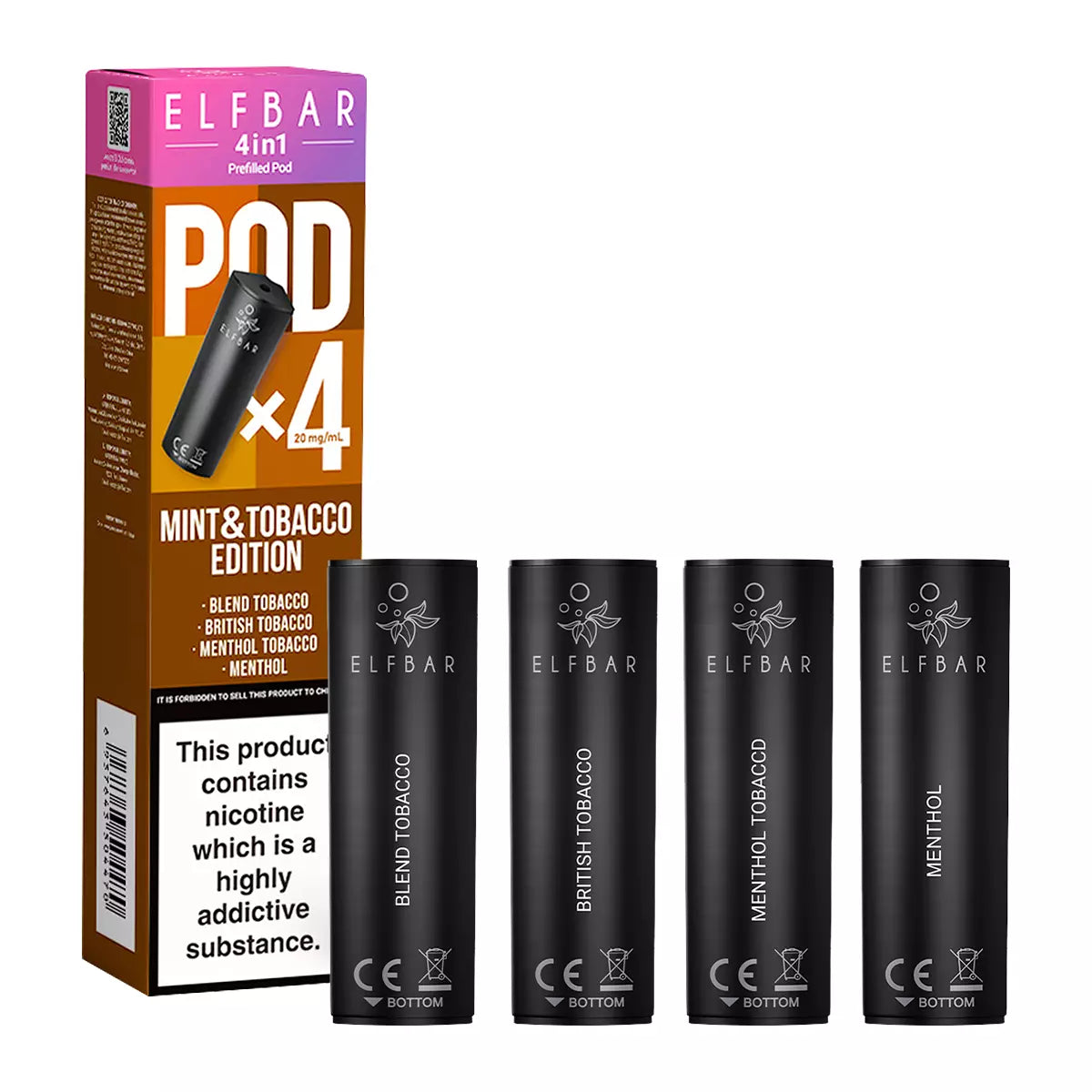 Elf Bar 4 in 1 Prefilled Pods