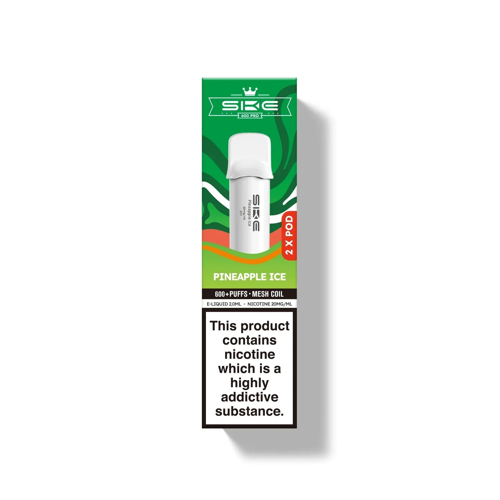 SKE Pro 600 Prefilled Pods