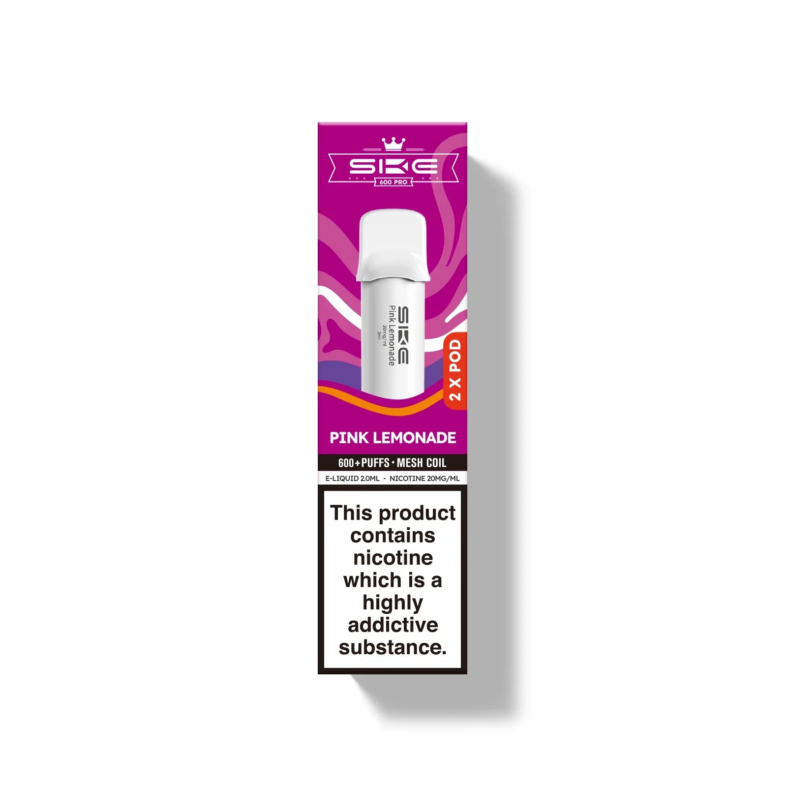 SKE Pro 600 Prefilled Pods