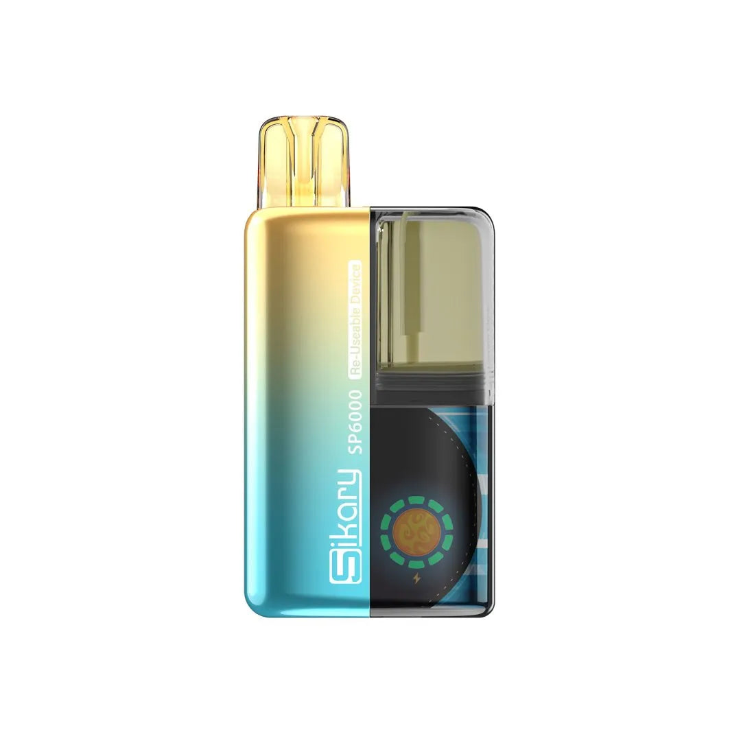 Sikary Tako SP6000 Rechargeable Vape Kit 6K Puffs 20mg