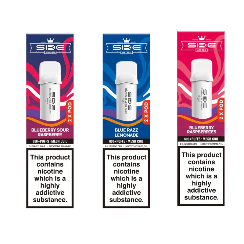SKE Pro 600 Prefilled Pods