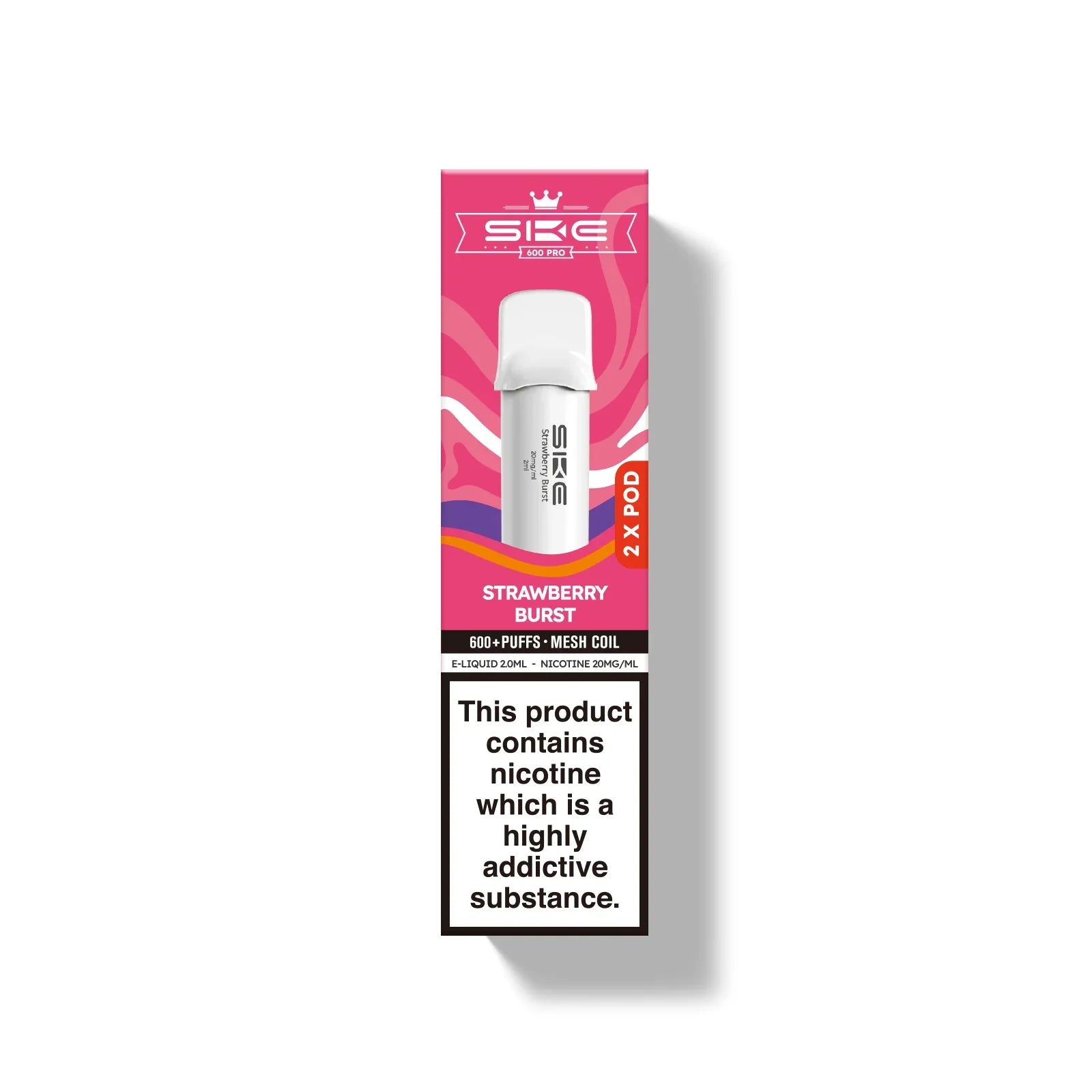 SKE Pro 600 Prefilled Pods