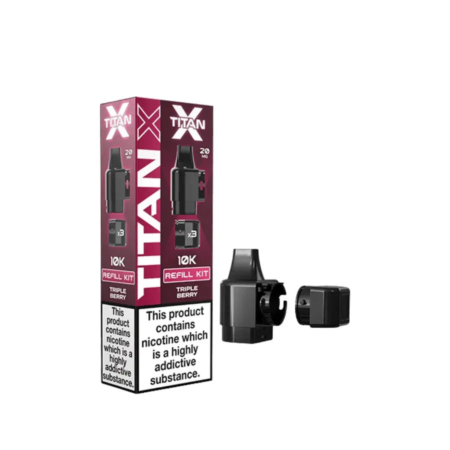 Gold Bar Titan X Prefilled Pods