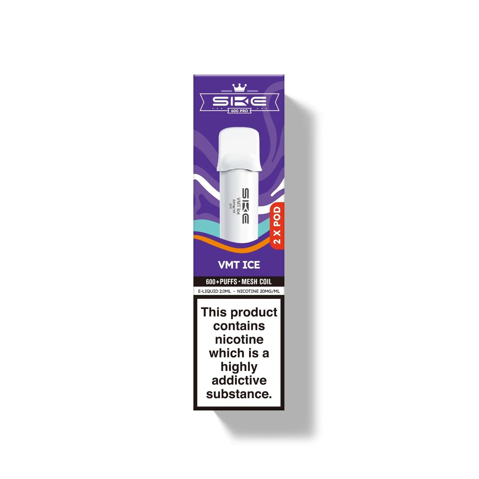 SKE Pro 600 Prefilled Pods